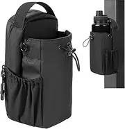 BruinBang Magnetic Gym Bag for Men with Water Bottle Holder & Phone Pockets, Secure Lockable Zippers, Adjustable Strap for Travel, Work, Sports, Durable Waterproof Oxford Fitness Organizer