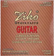 DPA-028 Classical Guitar Strings Normal Light ion Silver Wound Nylon String Anti-Rust Set of 6pcs Musical Instrument String Acc ories Multicolor DPA-028