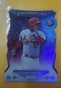 在飛比找Yahoo!奇摩拍賣優惠-2014BOWMAN OSCAR TAVERAS紅雀隊