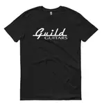 GUILD GUITARS 標誌 T 恤美國製造