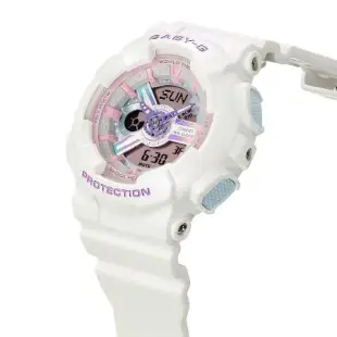 CASIO BABY-G 未來風 偏光色彩雙顯腕錶 BA-110FH-7A