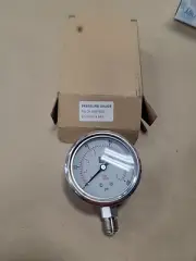 United Instruments 25-500FG02L Pressure Gauge, 0-100 PSI/BAR E30