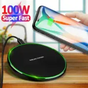 30W Super Fast Wireless Charger For Samsung Galaxy S20 S10 S9 S8 Note Phone Char