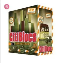 在飛比找Yahoo!奇摩拍賣優惠-【美國CitiBlocs】骨牌創意積木-迷彩100  免運