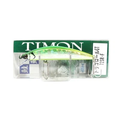Jackall Timon Tricoroll GT 72 SR-F Floating Lure Flash Green Back (9235)