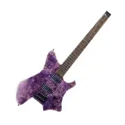 EART Headless Electric Guitar GW2 fixed Bridge for 6 String Travel Guitar, St...
