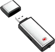 Xuegier 16GB Mini Voice Recorder, Noise Reduction USB Digital Audio Recorder for Lecture,Interview,Meeting Class
