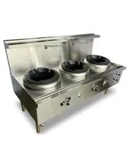 Jasper Triple Wok Duckbill Burner - Natural Gas JA-3DB-N - JA-3DB-N-SM