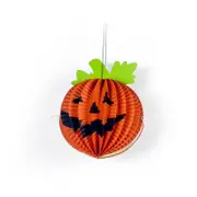Halloween Paper Spider Pumpkin Shaped Paper Lantern Pendants Halloween Party Decoration Pumpkin