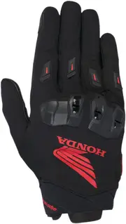 Alpinestars Honda Sp X 3 Motorcycle Gloves, black-red, Size 3XL for Men Black Red