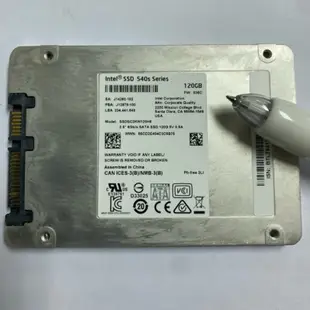 Intel SSD 540S 120GB 固態硬碟.  (二手)(正常,已過保固)