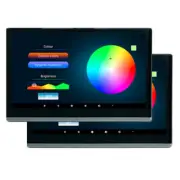 Car Rear Headrest Monitor Stereo Player Touch Screen Bluetooth WIFI Android 11