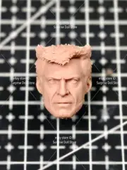 1/6 Male Head Sculpt Calm Wolverine Logan Hugh Jackman For 12" Figure