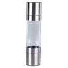 Manual Pepper Grinder 2 In 1 Adjustable Coarseness Stainless Steel Salt Mill SL