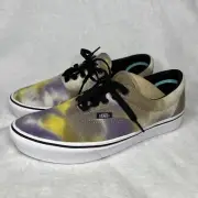Vans Comfycush Era Blotched Multi/Purple Yellow Velvet Unisex Sneakers Men’s 9.5