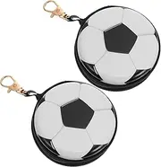 [LIFKOME] 2pcs Boys and Girls' Tinplate Wallet Mini Change Purse Adorable Cartoon Shape for Organizing