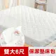 【奶油獅】雙人加大6尺-星空飛行-台灣製造-美國抗菌防污鋪棉保潔墊床包(米)