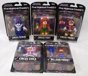 Funko Five Nights At Freddy's Circus Set of 5 5" Figures Bonnie Foxy Chica