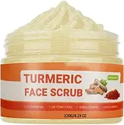 Turmeric Curcumin Scrub,Body Exfoliation Scrub - Deep Cleansing Facial Scrubs, Turmeric Cleansing Scrubs for Face, Body, Hand, Foot Scrub Dobooo