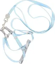 BELLIFFY Elegant Cat Harness and Leash 1 Set Escape Proof Kitten Harness Comfortable Length
