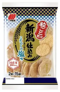 在飛比找Yahoo!奇摩拍賣優惠-[日本進口] 三幸 新潟仕選米果(鹽味) (125g) 熱銷