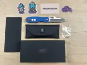 Kizer x CDC Cormorant - Blue / Pink Candy Stripe G10 - Satin S35VN