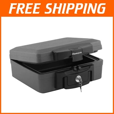 Secure 0.17 Cubic Feet Fireproof and Waterproof Safe for Safeguarding Essentials