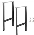 Bar Height Table Legs 40 Inch, Counter Height Table Legs, Heavy Duty Metal Legs