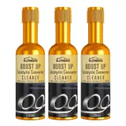 Boost Up Engine Catalytics Converter Agents Multifunctional Cleaning Liquid for Auto Part 3pcs