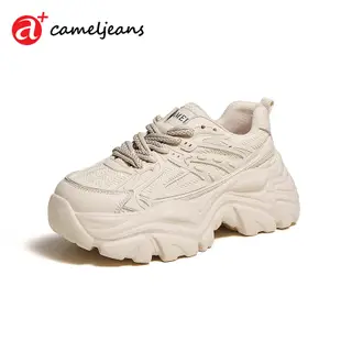 Cameljeasn 女士增高休閒運動鞋厚底運動鞋