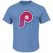 MLB Baseball Philadelphia Phillies League Supreme Cooperstown T-Shirt Majestic