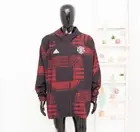 Manchester United Adidas Jacket Windbreaker Hooded Training Warmup Men's 2XL