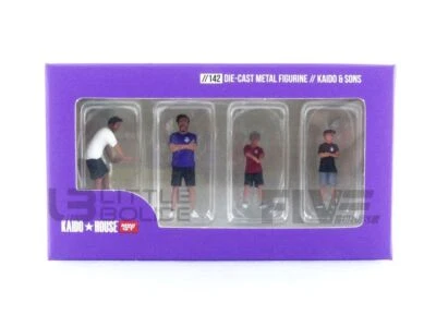 MINI GT 1/64 - FIGURINES KAIDO & SONS V2 - 2024 KHMG142
