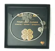 Alex and Ani Four Leaf Clover Charm Energy Bracelet