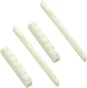 Mellisso 2Set Bone Bridge Saddle and Nut for 6 String Acoustic Guitar