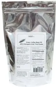 Non-GMO 500g Green Coffee Bean Extract Powder 50% Chlorogenic Acid