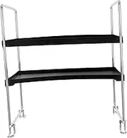 Levemolo Storage Rack Shelf Skin Care Shelves Storage Dresser Organizer Standing Spice Rack Two Tier Tray Countertop Organizer Kitchen Iron