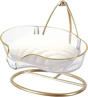 Shampoo Bars Dish - Soapbars Storage Drainage Stand - Standing Shampoo Bars Holder for Home, Hotels, Dorm, and Resorts