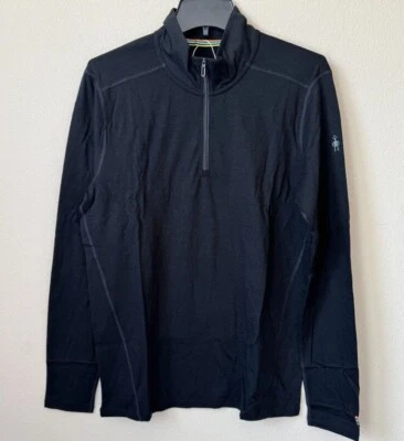 Smartwool Men's Classic All-Season Merino 1/4 Zip Base Layer Top