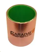 Copper Foil Wrap Tape 4" x 10ft - EMI EMF Shielding, Conductive Adhesive