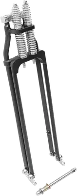 DRAG SPECIALTIES MU35216 Springer Forks - Black - Lowers 2"
