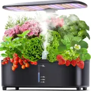 Hydroponic Growing System Herb Garden Kit, 15 Pods, 5L Tank, Indoor