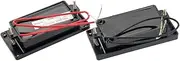 [Foxnovo] Professional Sealed Humbucker Pickups Set for Gibson Epiphone Les Paul Guitars (Black)
