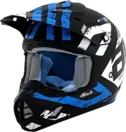 AFX 0110-7162 FX-17 Helmet - Attack - Matte Blue/Black - Medium