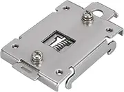 DIN Rail Solid State Relay Clamp Stainless Steel Mounting Tool 35MM with Screws