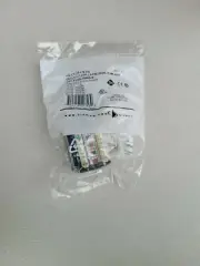 BRAND NEW Siemon Angled CT 5e Double Coupler - Cat 5e CT-C5-C5-04, Gray