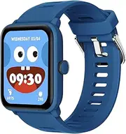 BIGGERFIVE Kids Fitness Tracker Watch, Pedometer, 5ATM Waterproof, Sleep Monitor, Alarm Clock, Calorie Step Counter, Puzzle Games, 1.5" HD Touch Screen Smart Watch for Boys Girls Ages 3-14