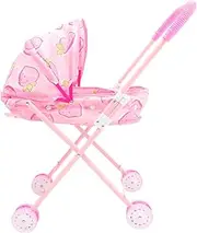 Doll Pretend Play Stroller Toy Baby Doll Stroller Toy for Boys and Girls