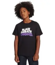 DC x Black Sabbath; Youth Short Sleeved T-Shirt Blk ADBZT03174 Size XL