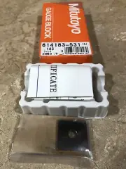 Mitutoyo Gauge Blocks -531 series .143”